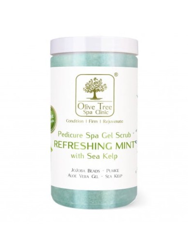 Peeling żelowy Olive Tree Spa Clinic Gel Scrub Refreshing Mint 800g