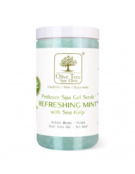 Peeling żelowy Olive Tree Spa Clinic Gel Scrub Refreshing Mint 800g