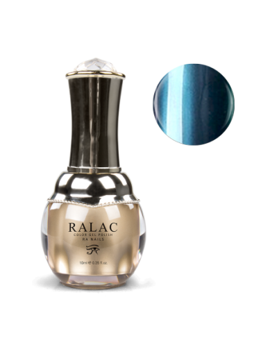 Lakier hybrydowy RaNails RaLac Gel Polish 10ml - 403 - Metal Turquoise - Metallic Collection