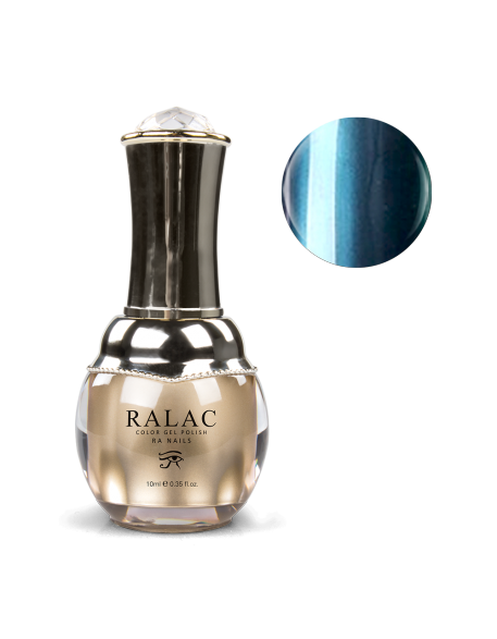 Lakier hybrydowy RaNails RaLac Gel Polish 10ml - 403 - Metal Turquoise - Metallic Collection