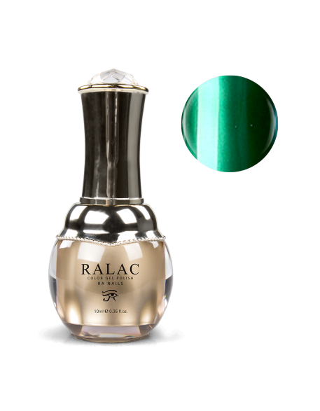 Lakier hybrydowy RaNails RaLac Gel Polish 10ml - 404 - Metal Green - Metallic Collection