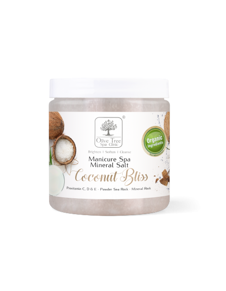 Sól mineralna Olive Tree Spa Clinic Mineral Salt Coconut Bliss 250g
