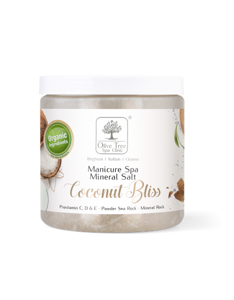 Sól mineralna Olive Tree Spa Clinic Mineral Salt Coconut Bliss 500g