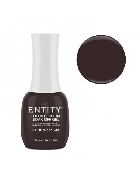 Żel ENTITY One Color Couture Soak Off Gel Act Natural Collection 15ml - Haute Chocolate