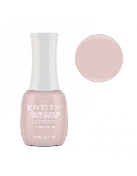 Żellakier ENTITY One Color Couture Soak Off Gel Act Natural Collection 15ml - At First Blush