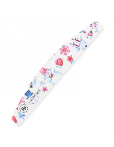 Pilnik świąteczny EF Christmas Nail File - 180/240