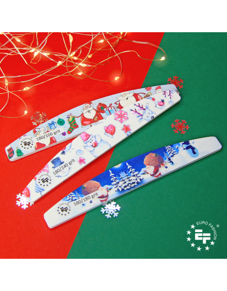 Pilnik świąteczny EF Christmas Nail File - 180/240