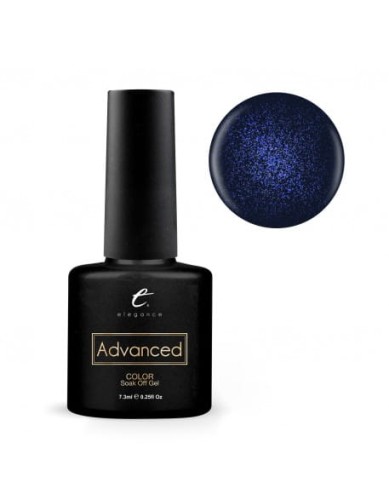 Żellakier Elegance Advanced  Soak Off Gel Wonderful Time Collection 7,3ml - Blue Night - 302