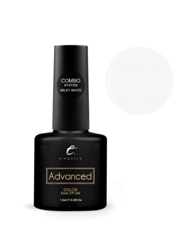 Baza coverowa do manicure hybrydowego Elegance COMBO System 7.3 ml – Milky White