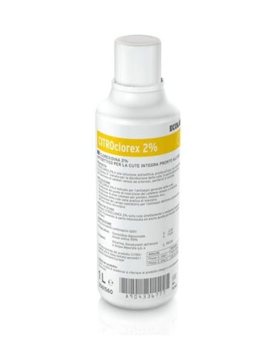 Płyn do dezynfekcji rąk Ecolab CITROclorex 2% - 1000ml + Seraman™ Sensitive 500ml GRATIS!