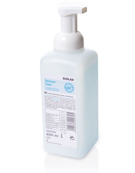 Preparat do odkażania rąk Ecolab Skinman Foam 600ml