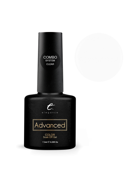 Baza coverowa do manicure hybrydowego Elegance COMBO System 7.3 ml – Clear