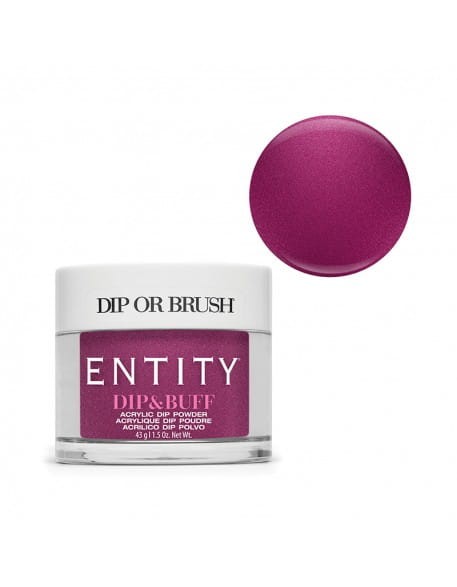 Puder Entity Dip&amp;Buff Acrylic Dip Powder 43g - I Decide My Vibe - It's My Time Collection