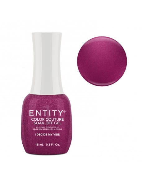 Lakier hybrydowy ENTITY One Color Couture Soak Off Gel It's My Time Collection 15ml - I Decide My Vibe