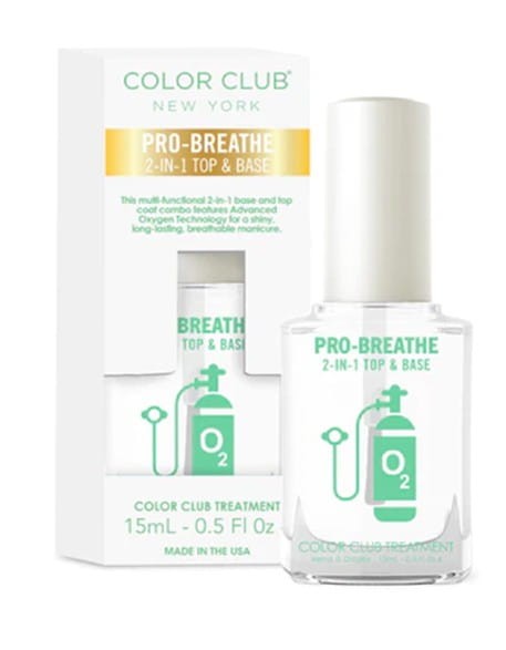 Utwardzacz i baza 2in1 Color Club Pro Breathe Treatment 15ml