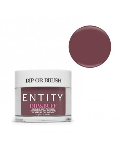 Puder Entity Dip&amp;Buff Acrylic Dip Powder 43g - On Cloud Wine - Winter In Vail Collection