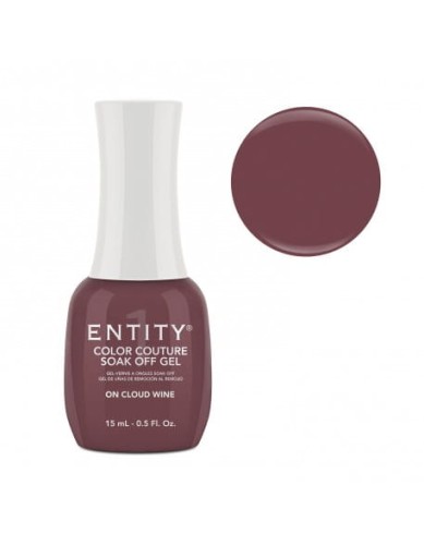 Lakier hybrydowy ENTITY One Color Couture Soak Off Gel - Winter in Vail Collection 15ml - On Cloud Wine