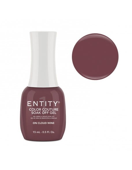 Lakier hybrydowy ENTITY One Color Couture Soak Off Gel - Winter in Vail Collection 15ml - On Cloud Wine