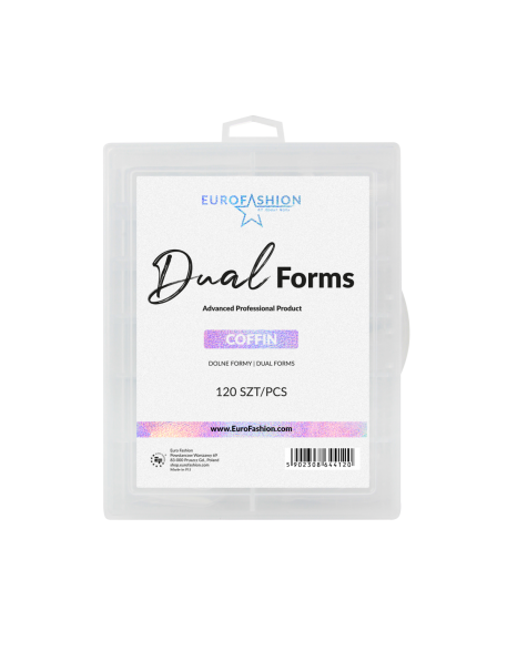 Dolne formy Euro Fashion Dual Forms 120szt. - Coffin