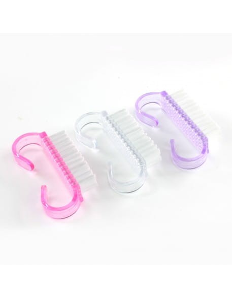 Szczoteczki jednorazowe do paznokci Manicure Brush MINI  100szt - fioletowa