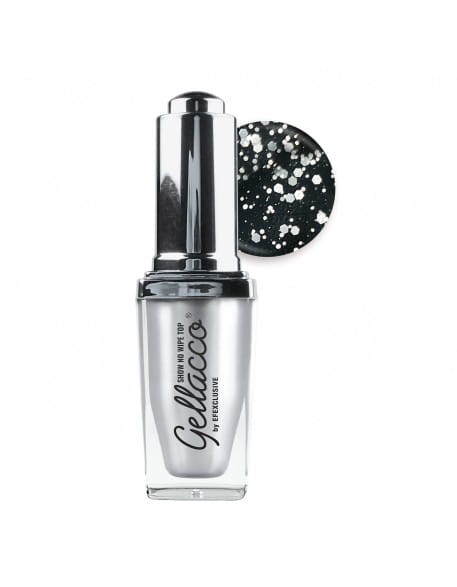 Top bez przemywania do manicure hybrydowego EFexclusive Gellacco SHOW No Wipe Top Gel 10ml - no. 3