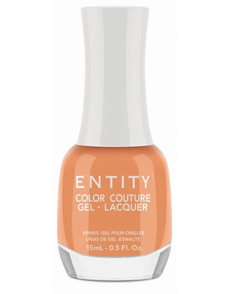 Lakier klasyczny Entity Color Couture Gel-Lacquer 15ml - Apricot Beach Bag