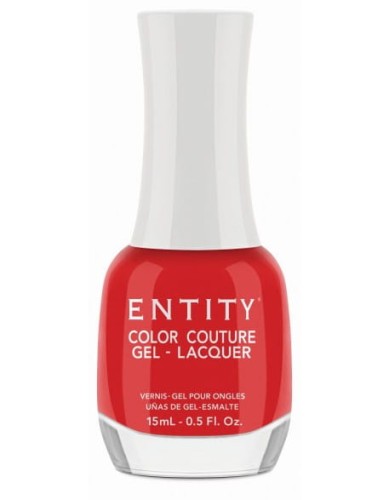 Lakier klasyczny Entity Color Couture Gel-Lacquer 15ml - A-Very Bright Red Dress