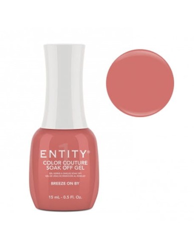Lakier hybrydowy ENTITY One Color Couture Soak Off Gel 15ml - New Beginnings Collection - Breeze On By