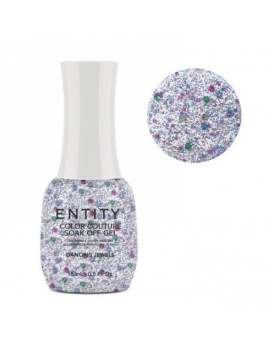 Lakier hybrydowy ENTITY One Color Couture Soak Off Gel 15ml - New Beginnings Collection - Dancing Jewels