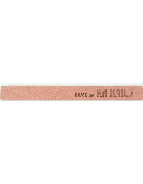 Pilnik prosty RaNails 80/80 - miedziany