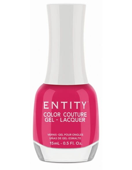 Lakier klasyczny Entity Color Couture Gel-Lacquer 15ml - Power Pink