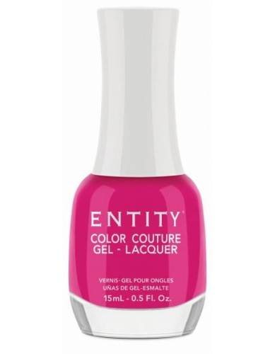 Lakier klasyczny Entity Color Couture Gel-Lacquer 15ml - Tres Chic Pink