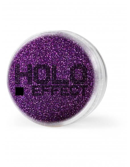 Brokat HOLO Effect - ciemny fiolet