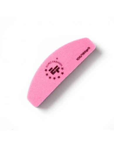 Mini polerka do paznokci 10szt. - różowa