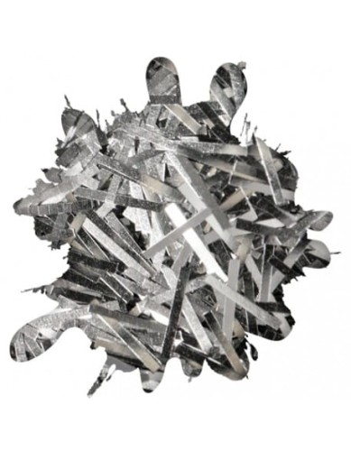 Brokat Color Club Nail Art Glitter 28.35g - Silver Fiber Glitter