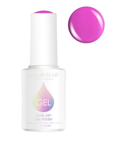 Lakier hybrydowy Color Club Soak-Off Gel Polish 15ml - 1376 - Total Dream Girl