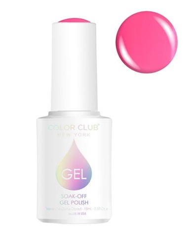 Lakier hybrydowy Color Club Soak-Off Gel Polish 15ml - 1378 - Need A Pink Me Up