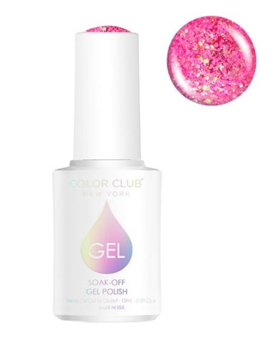 Lakier hybrydowy Color Club Soak-Off Gel Polish 15ml - 1379 - What A Doll