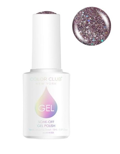 Lakier hybrydowy Color Club Soak-Off Gel Polish 15ml - 1381 - Life Sized Luxury