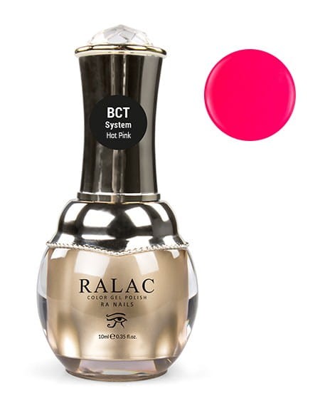 Baza coverowa do manicure hybrydowego RaNails RALAC BCT System 10 ml – Hot Pink