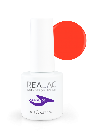 Lakier hybrydowy Realac Soak Off Gel Polish 8ml - Greatest Hits Collection - 155 - Red Red Wine