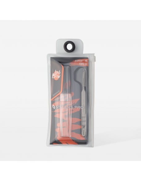 Pęseta do rzęs Staleks PRO EXPERT Eyelash Tweezers TE-40/10