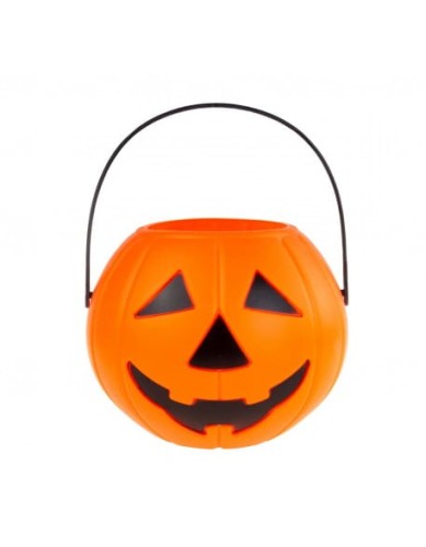 Pojemnik plastikowy DYNIA - Wiaderko na Halloween!
