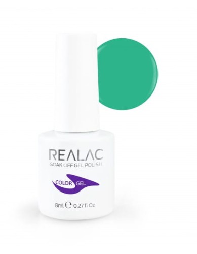 Lakier hybrydowy Realac Soak Off Gel Polish 8ml - Timeless Treasure Collection - 142 - Timeless Green