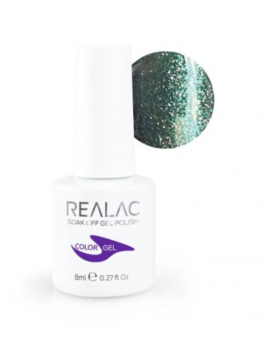 Lakier hybrydowy Realac Soak Off Gel Polish 8ml - Winter Wonderland Collection - 165 - Crystal Carriage