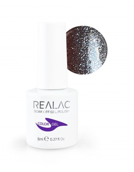 Lakier hybrydowy Realac Soak Off Gel Polish 8ml - Winter Wonderland Collection - 167 - Ice Palace