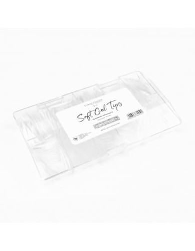 Tipsy Soft Gel Tips Long Stiletto 500 szt.