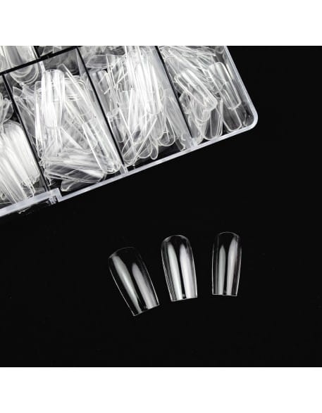 Tipsy Soft Gel Tips Medium Square 500 szt.