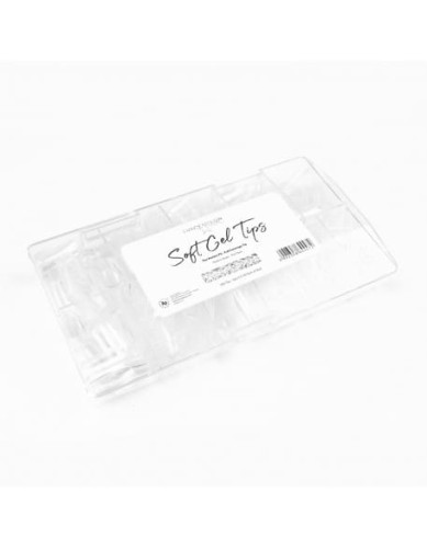 Tipsy Soft Gel Tips Medium Square 500 szt.
