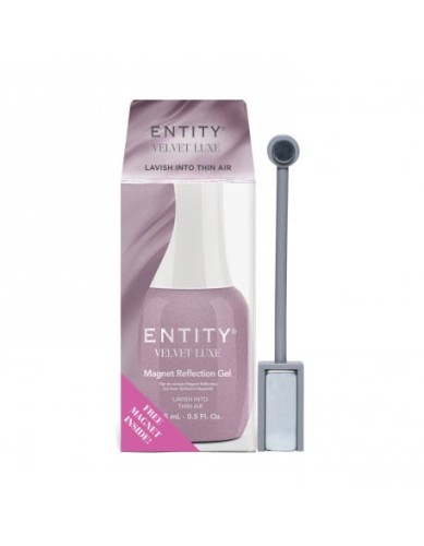 Lakier hybrydowy ENTITY Velevt Luxe Magnet Reflection Gel 15ml - Lavish Into Thin Hair